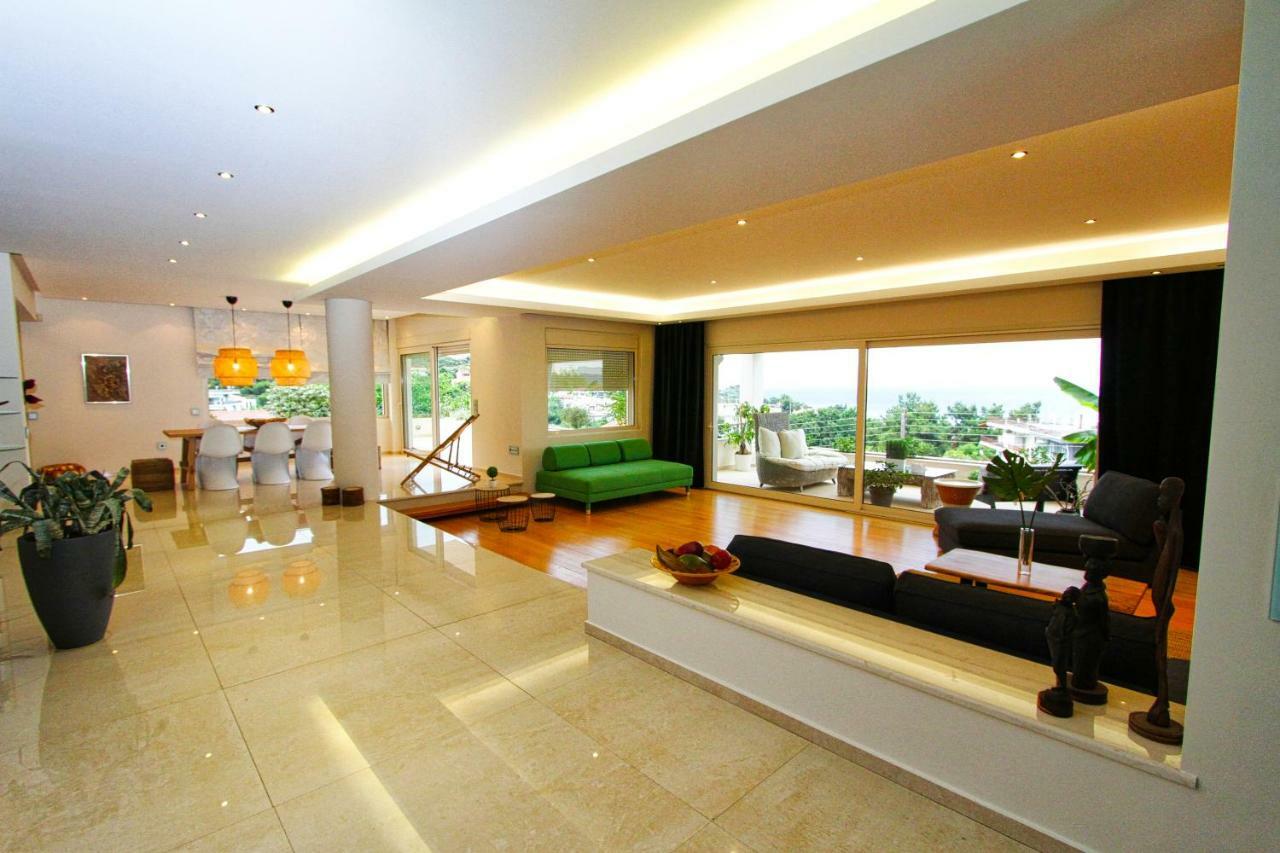 Aerides Luxury Villa Palaiontsiflikion Luaran gambar