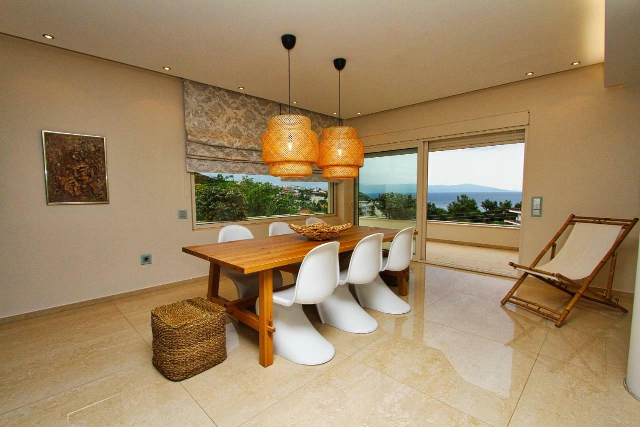 Aerides Luxury Villa Palaiontsiflikion Luaran gambar
