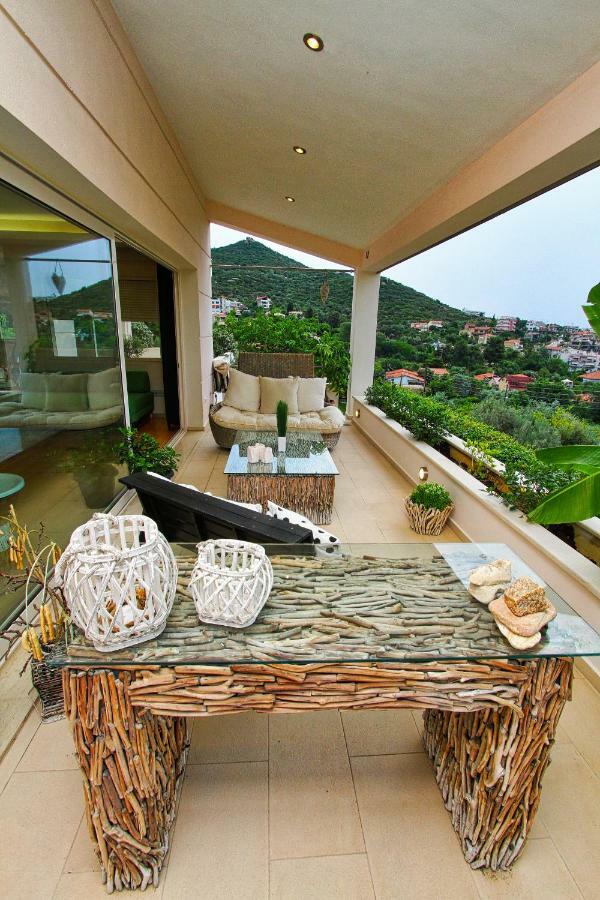 Aerides Luxury Villa Palaiontsiflikion Luaran gambar