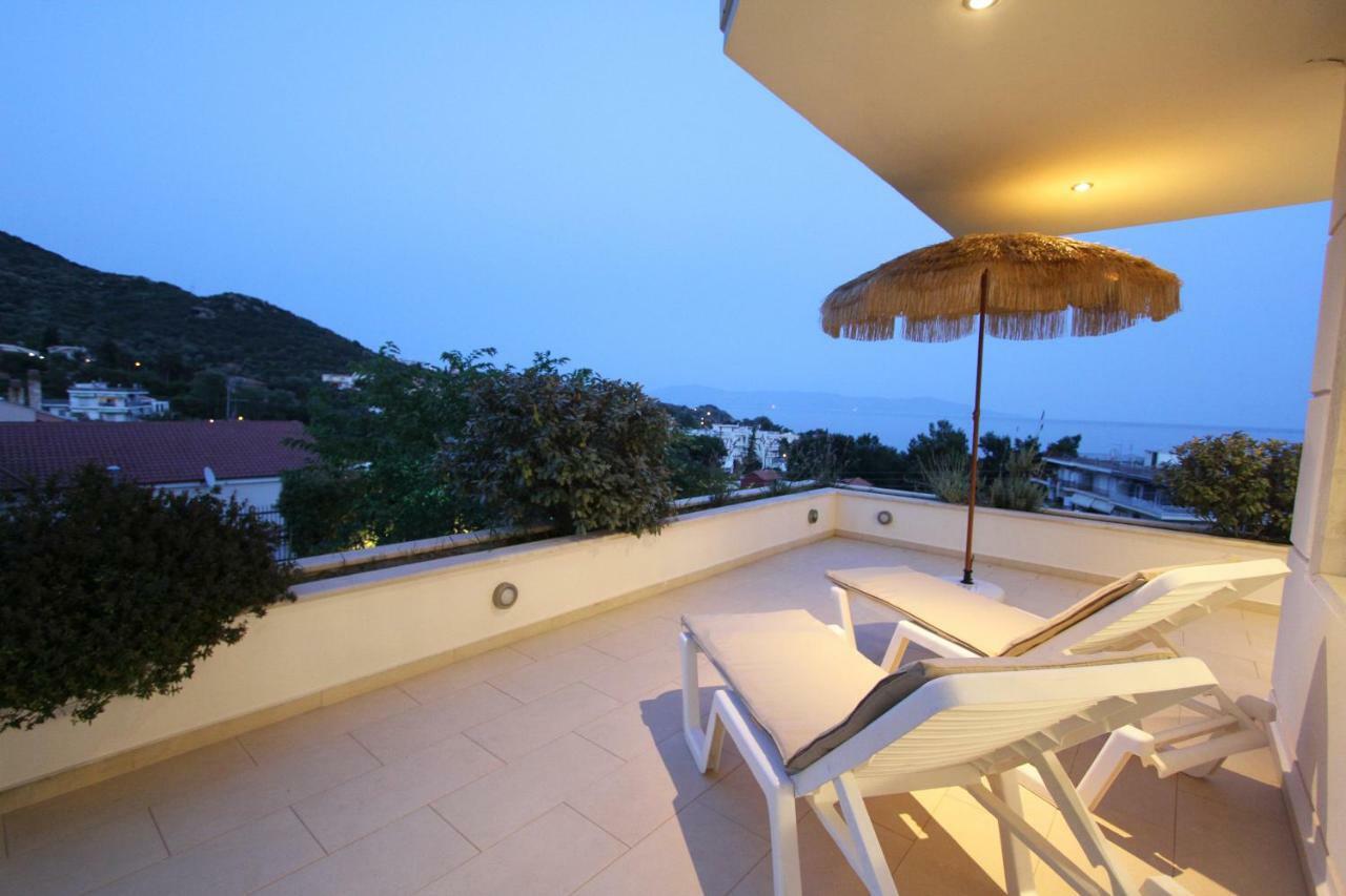 Aerides Luxury Villa Palaiontsiflikion Luaran gambar
